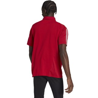 Koszulka męska adidas Tiro 23 Competition Polo czerwona HI3049 Adidas teamwear