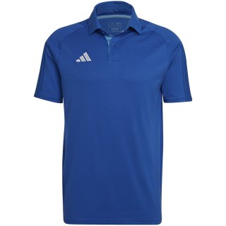 Koszulka męska adidas Tiro 23 Competition Polo niebieska HU1342 Adidas teamwear