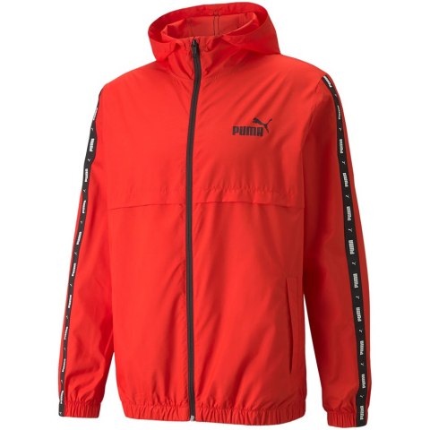 Kurtka męska Puma ESS+TAPE Windbreaker czerwona 847477 11 Puma Kurtka męska Puma ESS+TAPE Windbreaker czerwona 847477 11 Puma