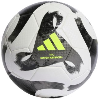 Piłka nożna adidas Tiro League Artificial Ground biało-czarna HT2423 Adidas teamwear