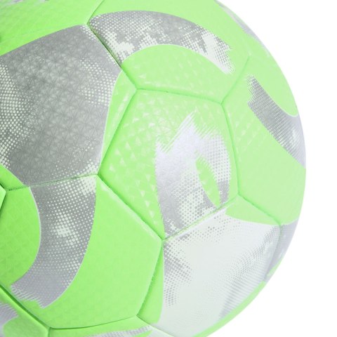 Piłka nożna adidas Tiro League Thermally Bonded zielono-szara HZ1296 Adidas teamwear Piłka nożna adidas Tiro League Thermally Bonded zielono-szara HZ1296 Adidas teamwear
