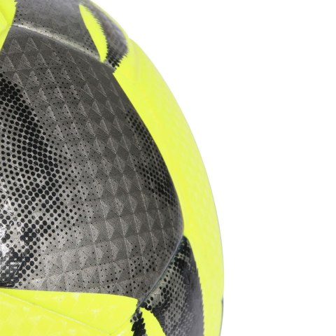 Piłka nożna adidas Tiro League Thermally Bonded żółto-czarna HZ1295 Adidas teamwear Piłka nożna adidas Tiro League Thermally Bonded żółto-czarna HZ1295 Adidas teamwear