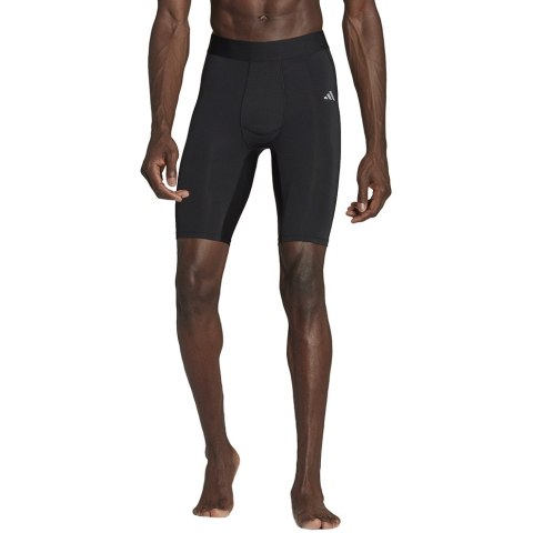 Spodenki męskie adidas Techfit Aeroready Short Tight czarne HP0618 Adidas teamwear Spodenki męskie adidas Techfit Aeroready Short Tight czarne HP0618 Adidas teamwear