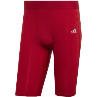 Spodenki męskie adidas Techfit Aeroready Short Tights czerwone HP0616 Adidas teamwear