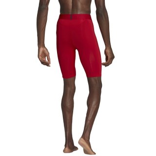 Spodenki męskie adidas Techfit Aeroready Short Tights czerwone HP0616 Adidas teamwear