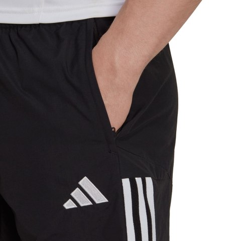 Spodenki męskie adidas Tiro 23 Competition Downtime czarne HI4710 Adidas teamwear Spodenki męskie adidas Tiro 23 Competition Downtime czarne HI4710 Adidas teamwear