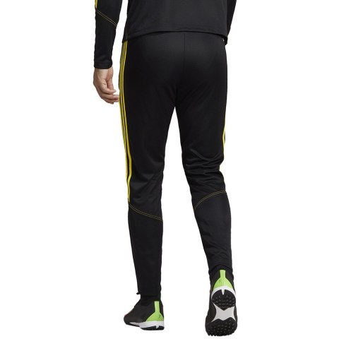 Spodnie męskie adidas Tiro 23 Club Training czarno-żółte IC1585 Adidas Spodnie męskie adidas Tiro 23 Club Training czarno-żółte IC1585 Adidas