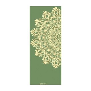 GAIAM MATA DO JOGI OLIVE HAZE MANDALA 6 MM 67308 Gaiam