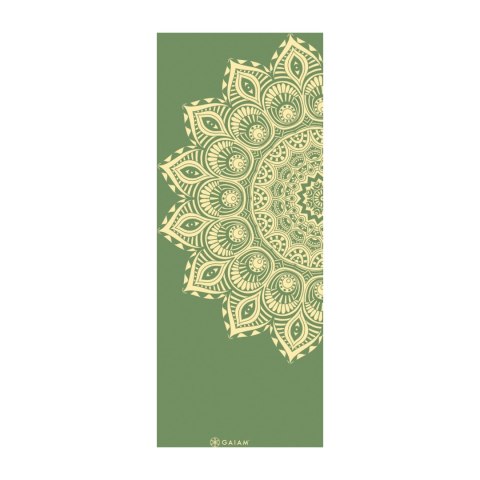 GAIAM MATA DO JOGI OLIVE HAZE MANDALA 6 MM 67308 Gaiam