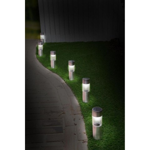 LAMPA SOLARNA 4,5X15CM INOX 6SZT GRUNDIG