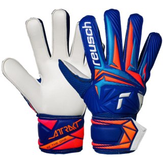 Rękawice Reusch Attrakt Solid Junior 56 72 515 4126 niebieski 7,5 Reusch