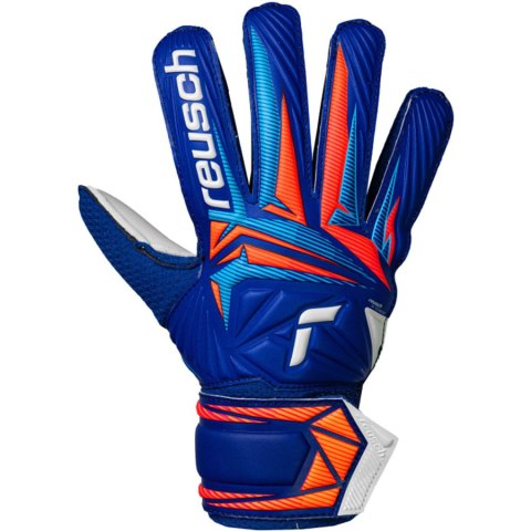 Rękawice Reusch Attrakt Solid Junior 56 72 515 4126 niebieski 7 Reusch