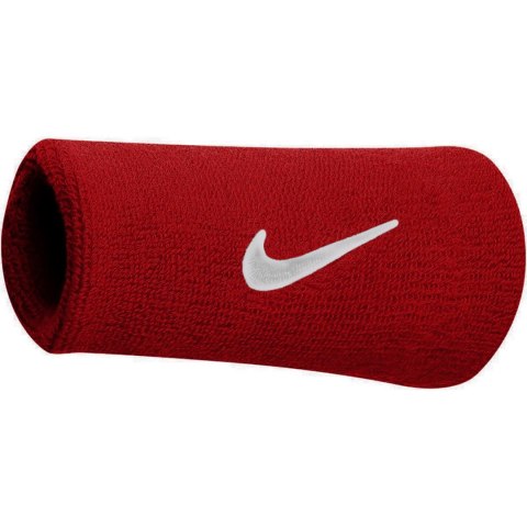 FROTKA NA RĘKĘ SZEROKA NIKE SWOOSH DOUBLEWIDE czerwona /2szt/ NN05624601 Nike