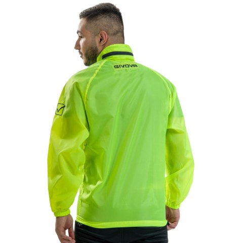 Kurtka Givova Rain Basico Fluo żółta RJ001 0019 3XS Givova