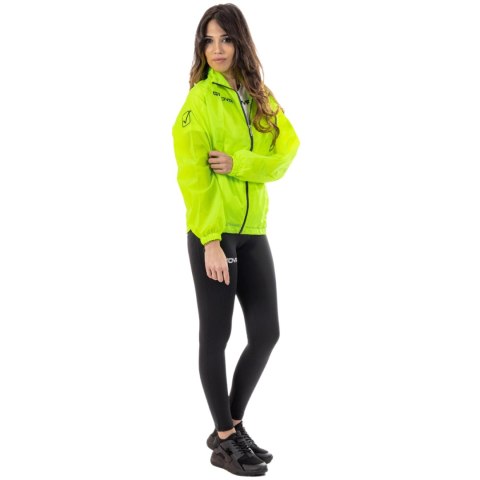 Kurtka Givova Rain Basico Fluo żółta RJ001 0019 L Givova
