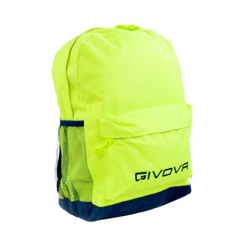 Plecak Givova Zaino Scuola żółty fluo Givova