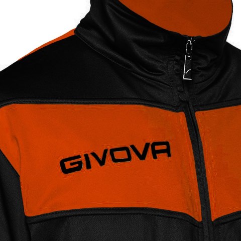 Dres Givova Tuta Visa Fluo czarno-pomarańczowy TR018F 1028 XS Givova