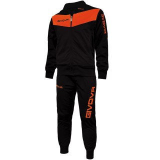 Dres Givova Tuta Visa Fluo czarno-pomarańczowy TR018F 1028 S Givova