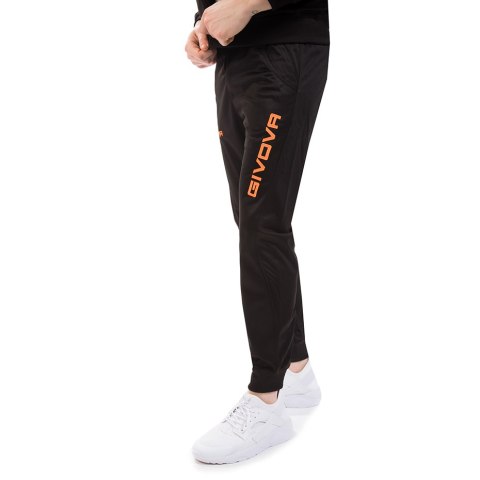 Dres Givova Tuta Visa Fluo czarno-pomarańczowy TR018F 1028 S Givova
