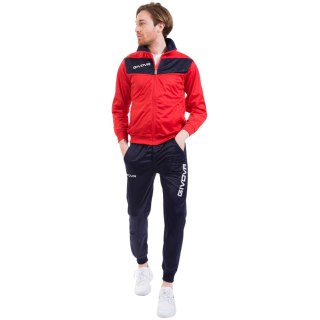 Dres Givova Tuta Visa czerwono-granatowy TR018 1204 3XS Givova