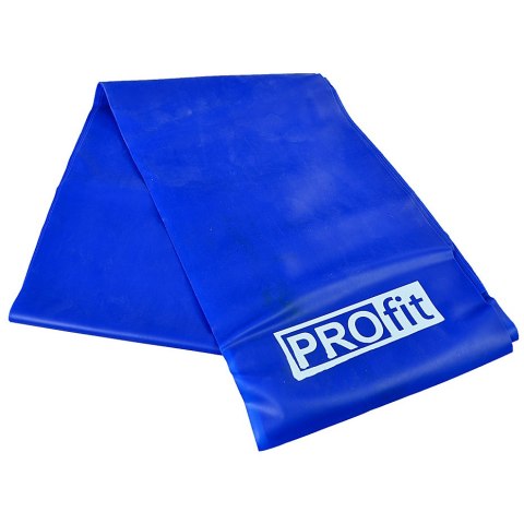 Guma Fitness Profit Long Medium 200x15x0,45cm niebieska DK 2227 PROfit