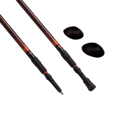 Kijki Nordic Walking Scout Bjorn pomarańczowy 3-częściowy BJORN