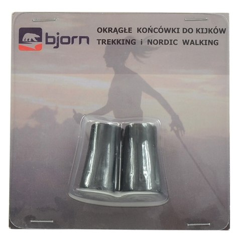Końcówki do kijków trekkingowych Bjorn okrągłe 1173 2szt T5 BJORN