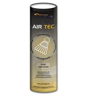 Lotki do badmintona plastikowe Spokey 6szt Air Tec 83431 Spokey