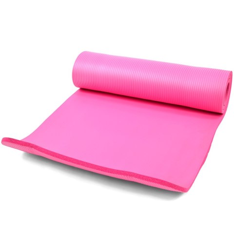 Mata Profit Fitness Pro NBR 180x60x1,5cm różowa DK 2264 PROfit
