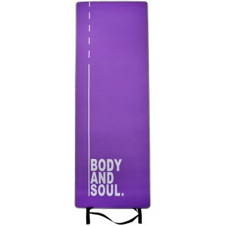 Mata do ćwiczeń Profit Body and Soul 180x60x0,6cm fioletowa DK 705-N PROfit