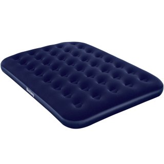 Materac welurowy dwuosobowy Bestway 191 cm x 137 cm x 22 cm granatowy 67002 6225 Bestway