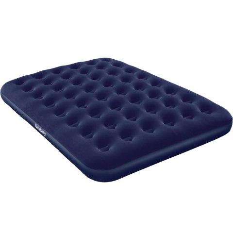 Materac welurowy dwuosobowy Bestway Queen 203x152x22 cm granatowy 67003 6232 Bestway