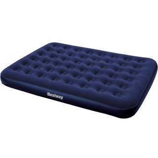 Materac welurowy dwuosobowy Bestway Queen 203x152x22 cm granatowy 67003 6232 Bestway