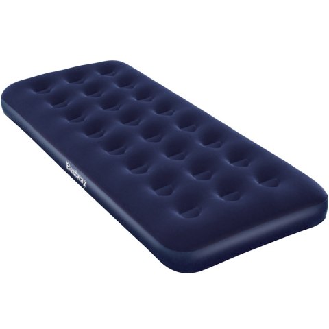 Materac welurowy jednoosobowy Bestway 185 cm x 76 cm x 22 cm granatowy 67000 6188 Bestway