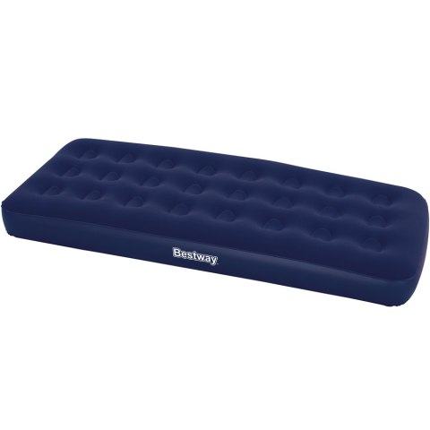 Materac welurowy jednoosobowy Bestway 185 cm x 76 cm x 22 cm granatowy 67000 6188 Bestway
