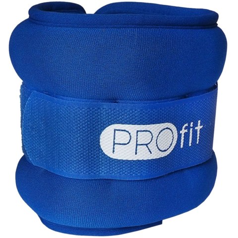 Obciążenia na ręce i nogi Profit Evolution 2x2,5 kg niebieskie DK 3310 PROfit