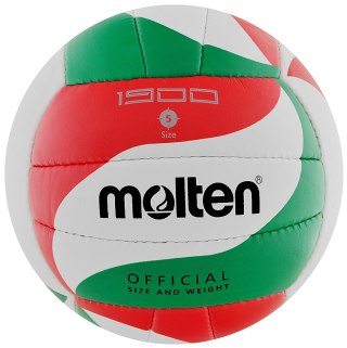 Piłka siatkowa Molten V5M1900 biało-czerwono-zielona 5 Molten