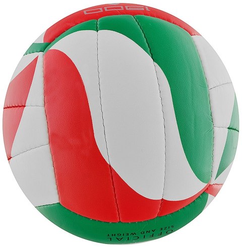 Piłka siatkowa Molten V5M1900 biało-czerwono-zielona 5 Molten