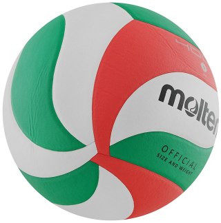 Piłka siatkowa Molten V5M4000-X/DE biało-czerwono-zielona 5 Molten