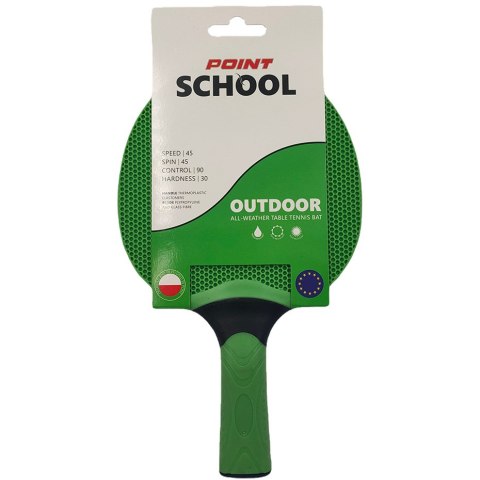 Rakietka do ping ponga Point School Outdoor zielona Point