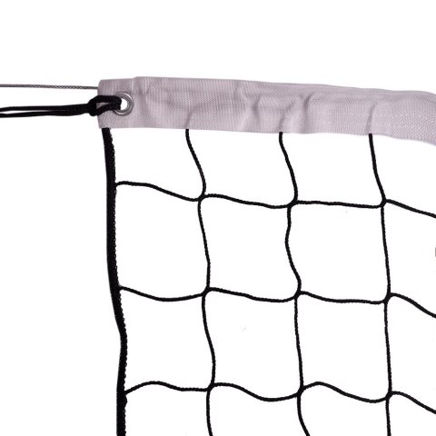 Siatka do siatkówki Domeks turniejowa 9,5 m x 1 m czarna Domeks