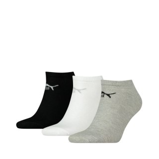 Skarpety Puma Sneaker Stopki 3pary szare, białe, czarne 201103001 882/887497 04 43-46 Puma