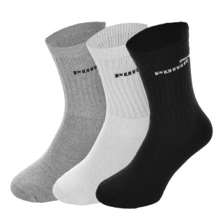 Skarpety Puma długie 3 kolory 3pary białe szare czarne 7308 325/883296 10 39-42 Puma
