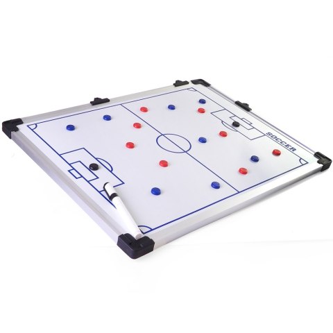 Tablica taktyczna magnetyczna piłka nożna NO10 90cm x 60cm VMTB-S9060 NO10