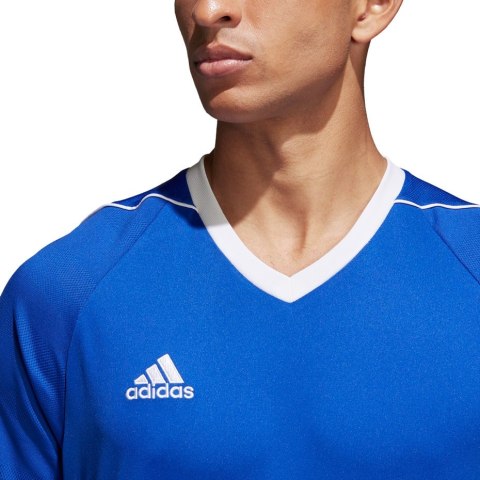 Koszulka męska adidas Tiro 17 Jersey niebieska BK5439 M Adidas teamwear