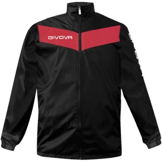 Kurtka Givova Rain Scudo czarno-czerwona RJ005 1012 M Givova