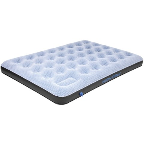 Materac welurowy dwuosobowy High Peak Comfort Plus szary 40025 High Peak