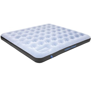 Materac welurowy dwuosobowy High Peak King Comfort Plus szary 40027 High Peak