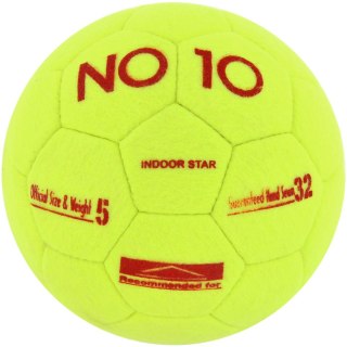 Piłka nożna NO10 Indoor Star żółta 56030 5 NO10