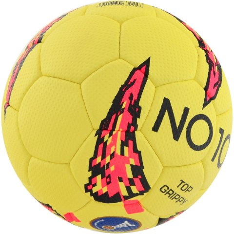 Piłka ręczna NO10 Top Grippy I żółta 56047-1 1 NO10